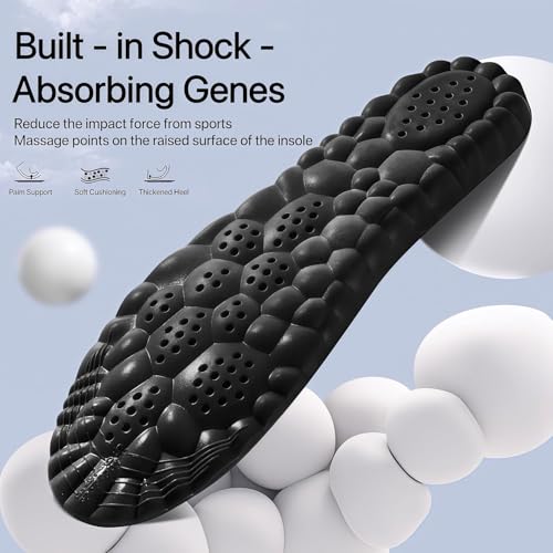 4D Cloud Insoles for Men and Women Super Soft Anti-Fatigue, Shock Absorption, Relieve Foot Pain